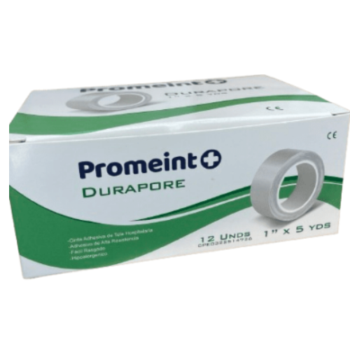 ADHESIVO MICROPORE 1/2 X 5YDS PROMEINT